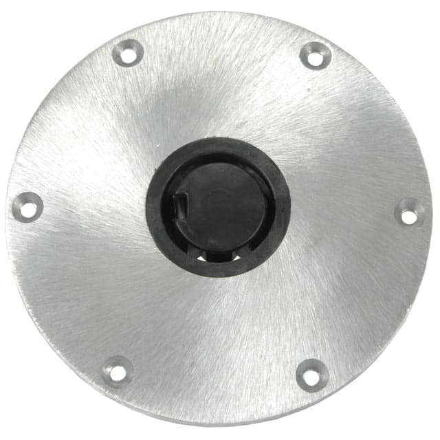 Springfield Marine Plug In Series Aluminum Post Base 9" Round 9in Round