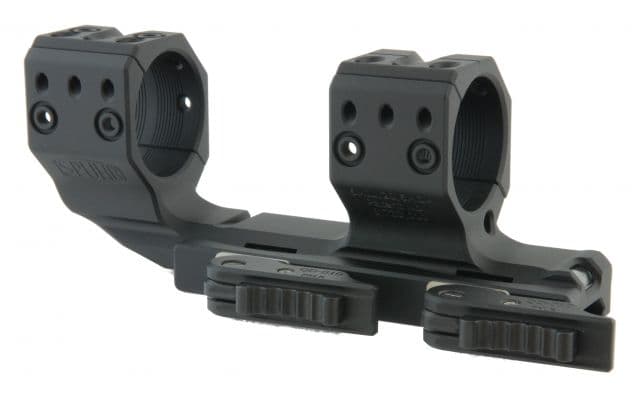 Spuhr 34mm H38mm 6MIL/20.6MOA Quick Detachable Rifle Scope Mount Black