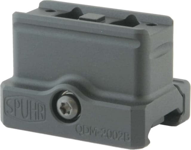 Spuhr Aimpoint T-2 RDS Mount Lower 1/3 42mm/1.65in QD Black