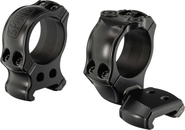 Spuhr Picatinny Cantilever Hunting Rings 30mm Black