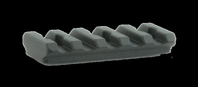 Spuhr Picatinny Rail - Height 8mm/0.315in/Length 55mm/2.16in Black 3 Hole