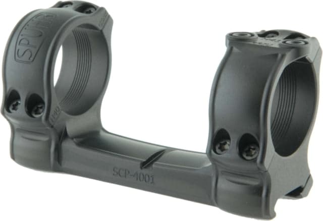 Spuhr Rifle Scope Mount 34MM 0 MIL/0 MOA H-30 mm/1.18 L-118 mm/4.65 Black