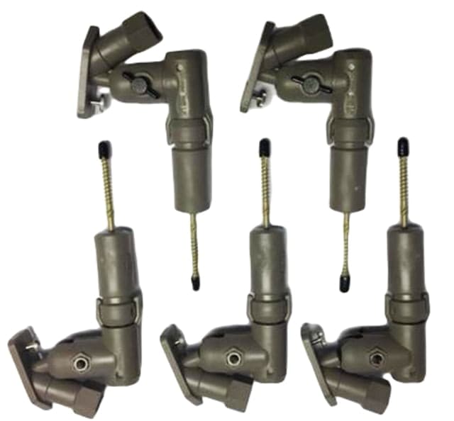 SpyHigh Mounting System Trail Camera Mount & Tree Attachment Set Tan Pack of 5