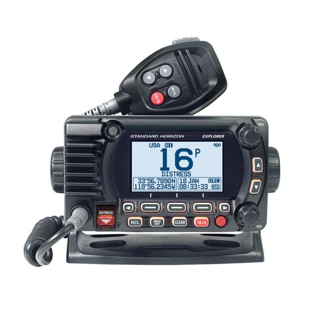 Standard Horizon Fixed Mount VHF - NMEA 2000 - Black