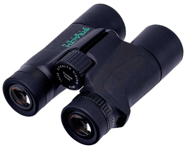 Stealth Vision 10X42 Roof Prism Binoculars Black