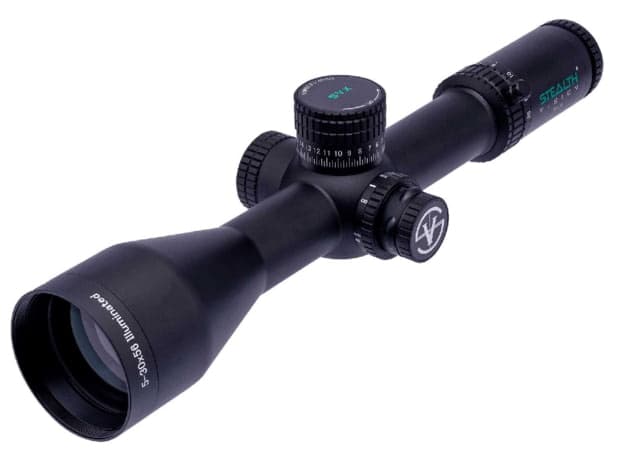 Stealth Vision Extreme SVX 5-30 X 56 Rifle Scope 34 Tube First Focal Plane Black