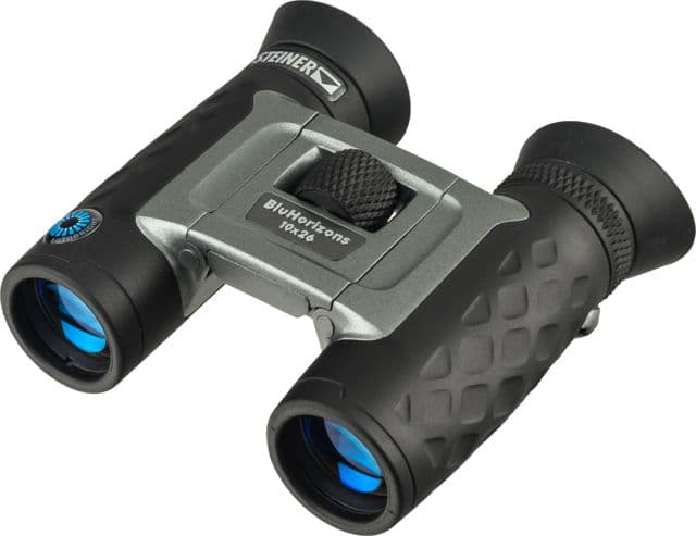 Steiner BluHorizons 10x26mm Roof Prism Binoculars NBR Long Life Rubber Armoring Black