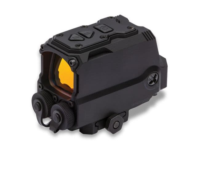 Refurbished Steiner DRS Defendu Reflex Sight 1x 1/2 MOA Red Illuminated C2 Reticle Black