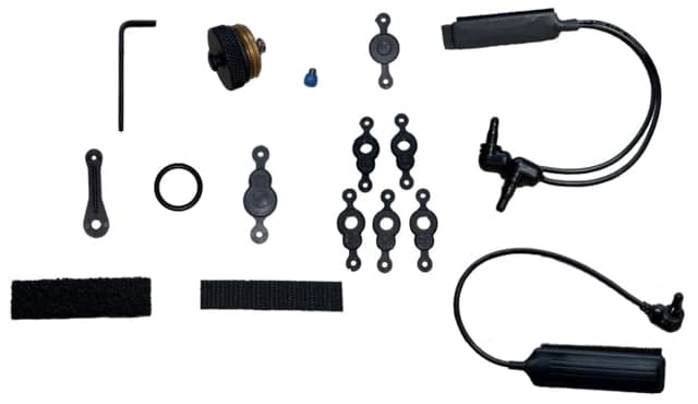Steiner Laser Sights DBAL-A3 Repair Parts Kit - Safety Screw Remote Cable Switch Battery Cap Battery Cap Strap O-Ring Exit Port Covers Pattern