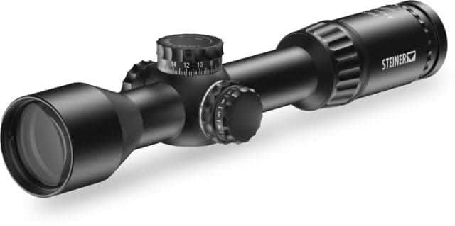 Steiner H6Xi 2-12x42mm Rifle Scope 30mm Tube First Focal Plane MHR-MOA Reticle Black