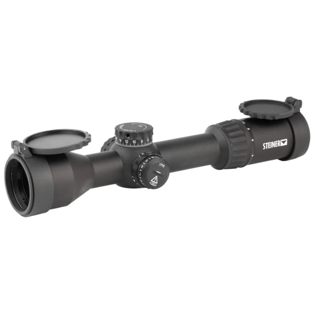 Steiner H6Xi 2-12x42mm 30mm Second Focal Plane MHR RFP Reticle Rifle Scope Matte Black