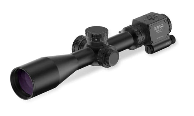 Steiner M7Xi Rifle Scope 4-28x56mm 34mm Tube First Focal Plane Horus Tremor 3 Reticle Matte Black