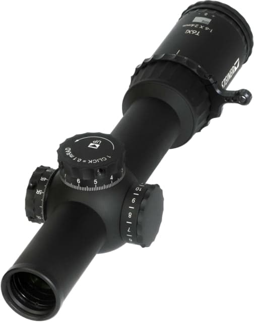 Steiner T6Xi 1-6x24mm Tactical Rifle Scope 30mm FFP Illuminated KC-1 Reticle Black