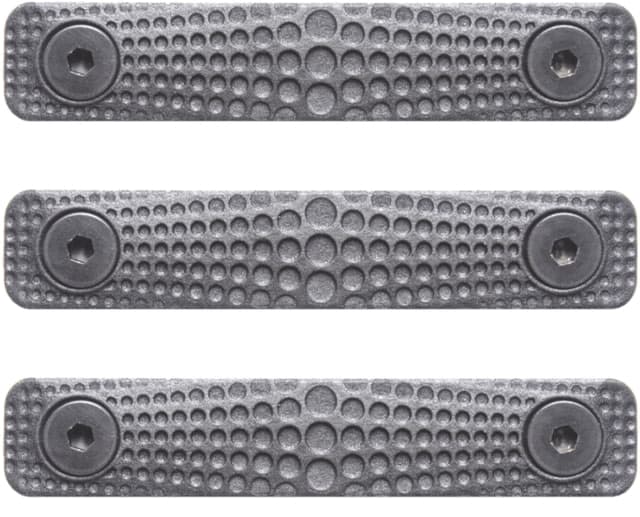 STNGR Cyclops 2-Slot M-Lok Rail Cover Panel 3-Pack Black