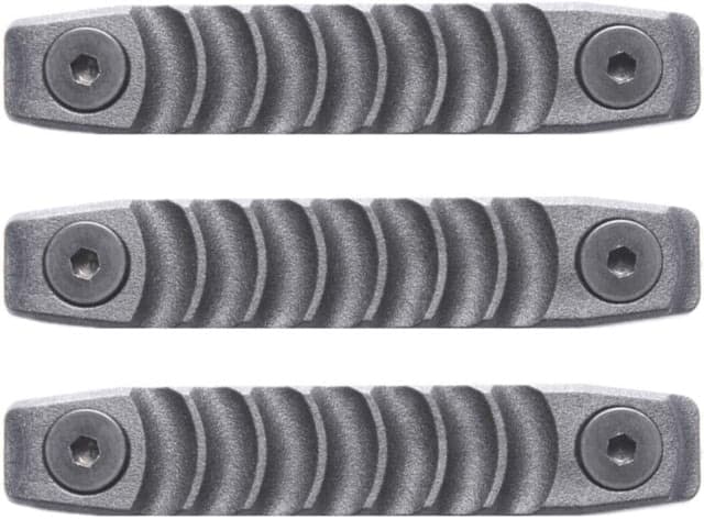 STNGR Gecko 2-Slot M-Lok Rail Cover Panel 3-Pack Black