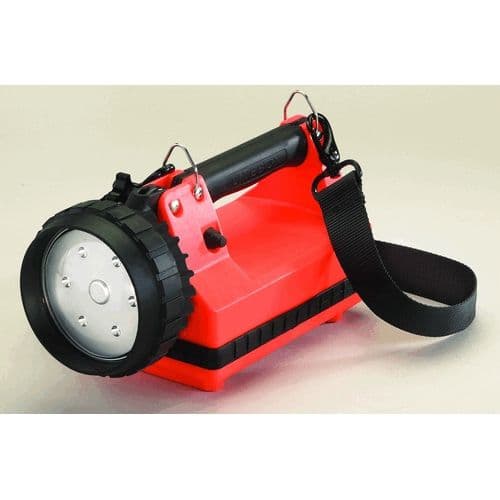 Streamlight E-Flood FireBox 1500 Lumens Rechargeable Lantern with Blue Taillight LEDs 12V DC Vehicle Mount System with Direct Wire Rack and Shoulder