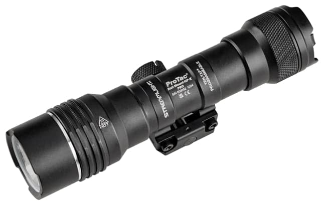 Streamlight Protac Rail Mount Hp-X Pro 800 Lumen Weapon Light Cr123a With Jack-Cap Tail Cap Switch M-Lok Mount Allen Wrench Black