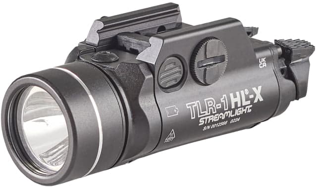 Streamlight TLR-1 HL-X USB Multi-Fuel High Lumen Rail-Mounted Tactical Light Black