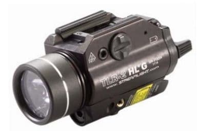 Streamlight TLR-2 HL G Rail LED Mounted Flashlight CR123A Green 1000 Lumens Black