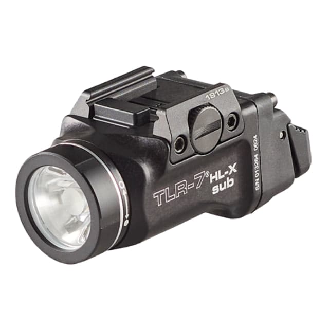 DEMO Streamlight TLR-7 HL-X 1913 Sub USB Multi-Fuel High-Lumen Rail-Mounted Light 1913 Short Black