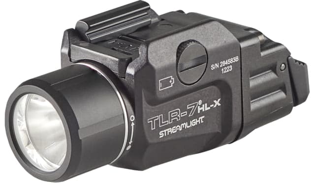 Streamlight TLR-7 Hl-X USB Multi-Fuel Rail-mounted Flashlight Sl-b9 White 1000 Lumens Black
