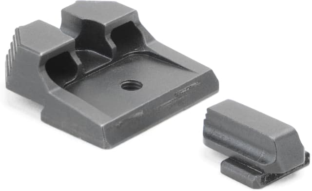 Strike Industries Iron Front & Rear Sights for Smith & Wesson M&P9 Standard Height Black One Size