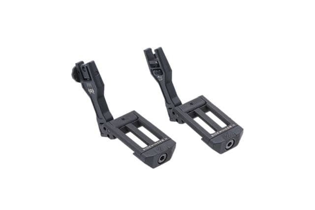 Strike Industries Sidewinder BUIS II Offset Deployable Front and Rear Sight Black One Size