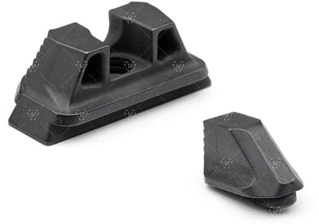 Strike Industries Iron Sights for Glock Standard Height Black One Size