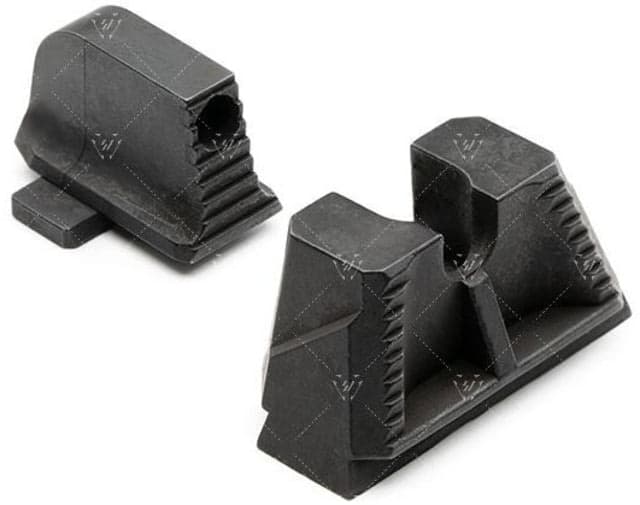 Strike Industries Iron Sights for SIG Sauer P320 Suppressor Height Black One Size