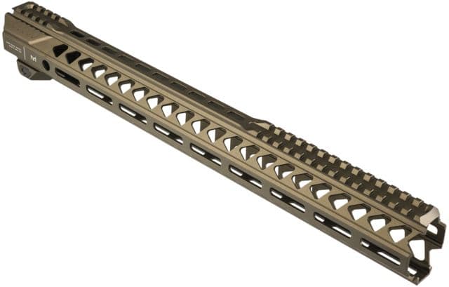 Strike Industries AR-15 M-Lok Handguard Rail 17in FDE One Size SI-StrikeRail-17-FDE