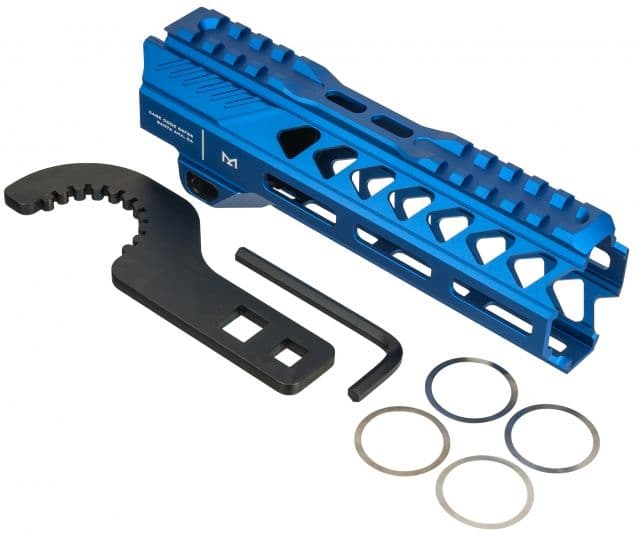 Strike Industries AR-15 M-Lok Handguard Rail 17in Blue One Size SI-StrikeRail-17-BLU