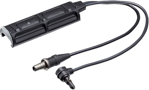 SureFire Plug-In Tape Switch with Picatinny Rail Pad for WeaponLights and ATPIAL Laser Device 7in Cable NSN 5930-01-623-5207