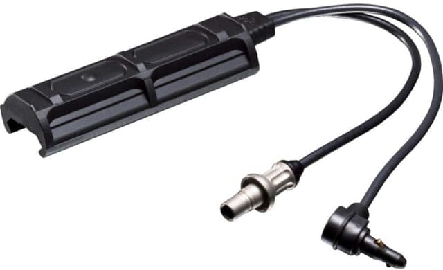 SureFire Plug-In Tape Switch with Picatinny Rail Pad for WeaponLights and ATPIAL Laser Device 9in Cable NSN 5930-01-581-6956