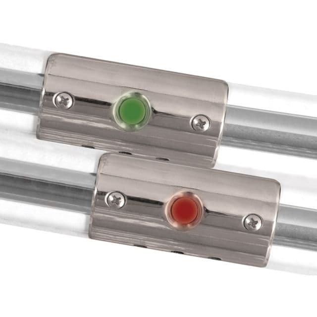 TACO Marine Boats Up To 30ft #39 Rub Rail Mounted Navigation Lights w/ Port /Starboard