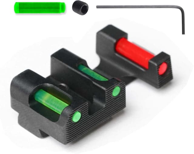 Tag Precision Canik TSF TAC Pistol Sights Fiber Optic METE Black