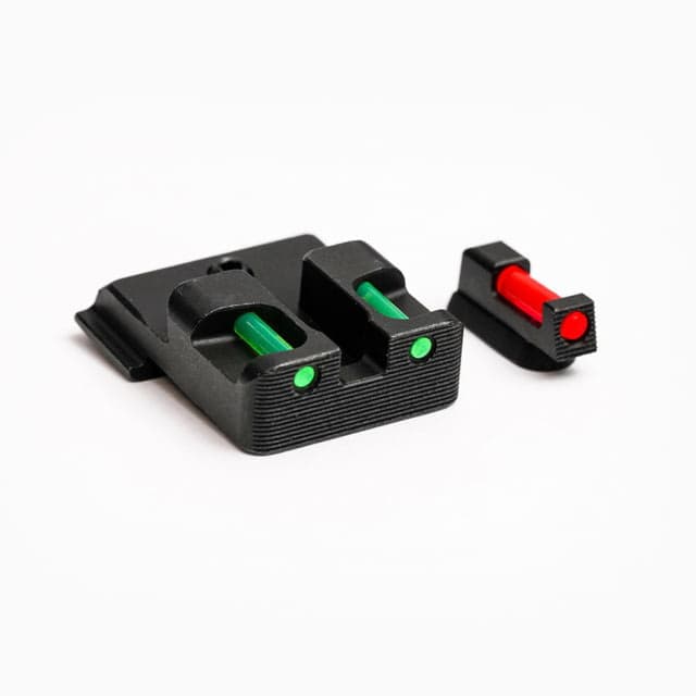 Tag Precision CZ P10 TSF TAC Pistol Sights Fiber Optic P10 Black