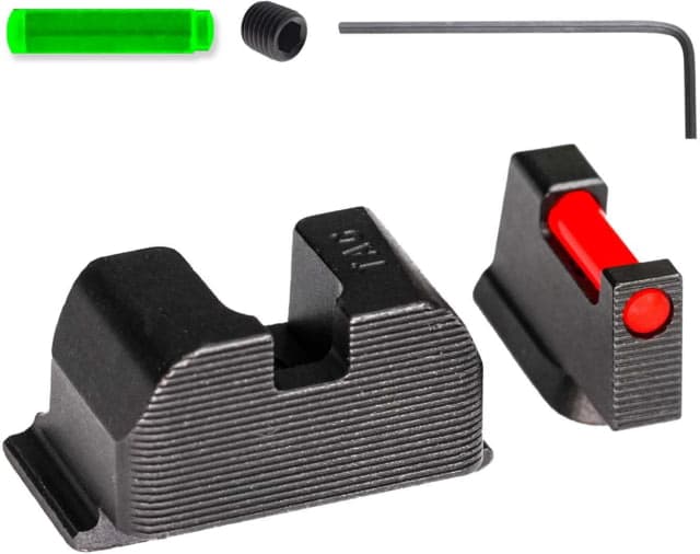 Tag Precision CZ P10TSH OR Pistol Sights Fiber Optic P10 Black