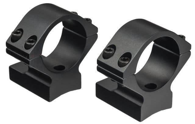 Talley Lightweight Alloy 1 Inch Scope Mount Legendary Arms Works Extra High Black Anodized