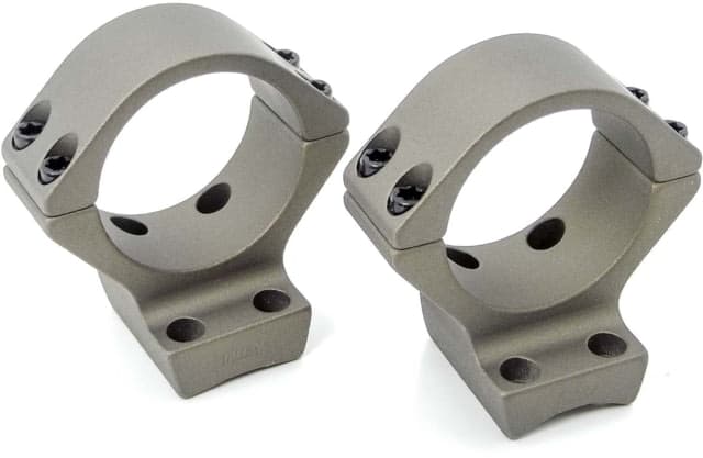 Talley Browning X-Bolt Scope Mount 30mm Tube Medium Height Pair Smoked Bronze