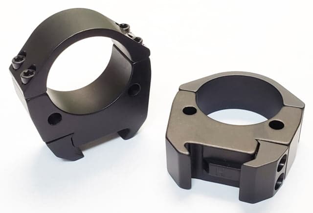 Talley Modern Sporting Black Anodized Aluminum 35mm Tube High Picatinny Rail Mount