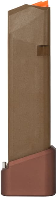 Taran Tactical Innovations Glock 17 OEM 17 Round Completed Pistol Magazine w/ +5/6 Base Pad FDE/Coyote Bronze