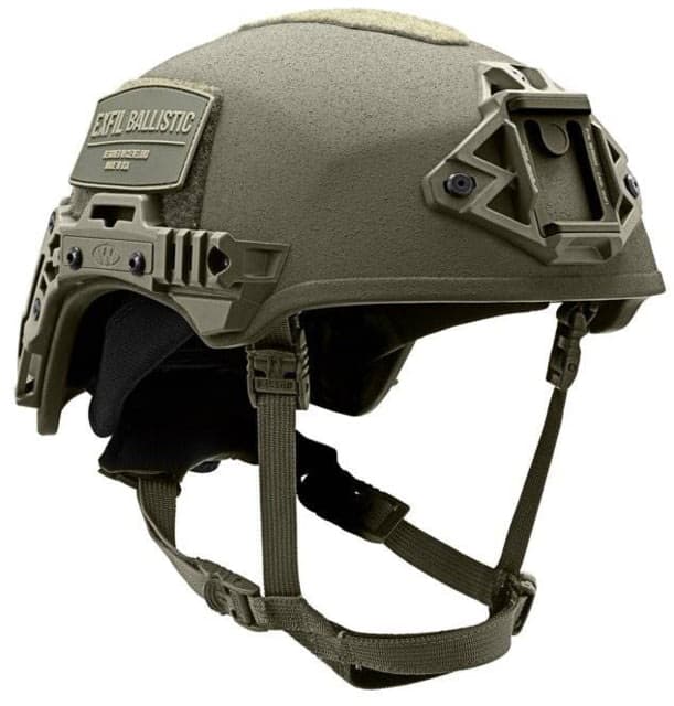 Team Wendy EXFIL Rail 3.0 Ballistic Helmet Green Medium/Large