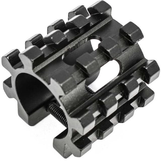 Tiger Rock 12 Gauge 1" Shotgun Mag Tube Tri Rail Weaver/Picatinny Mount