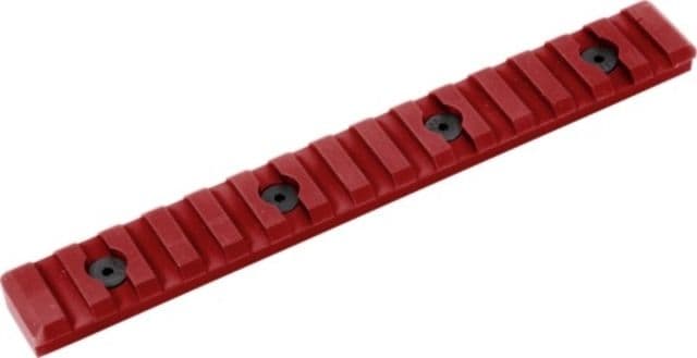 Timber Creek M-Lok 15 Slot Picatinny Rail Red M 15S PR