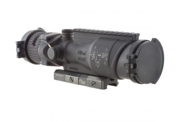 Trijicon ACOG 6x48 Machine Gun Optic Ill Green Horseshoe/Dot .308 M240 Ball Reticle GDI Mount ARD M1913 Rail