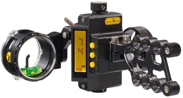 Trophy Ridge Bow Sight Digital React 1-Pin .019 RH Black