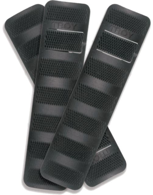 Troy 6.2in Battle Rail Covers 3 Pack Black