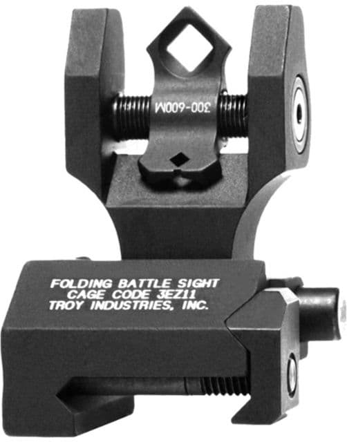Troy Dioptic Apeture DOA Top Mounted Deployable Rear Sight Black