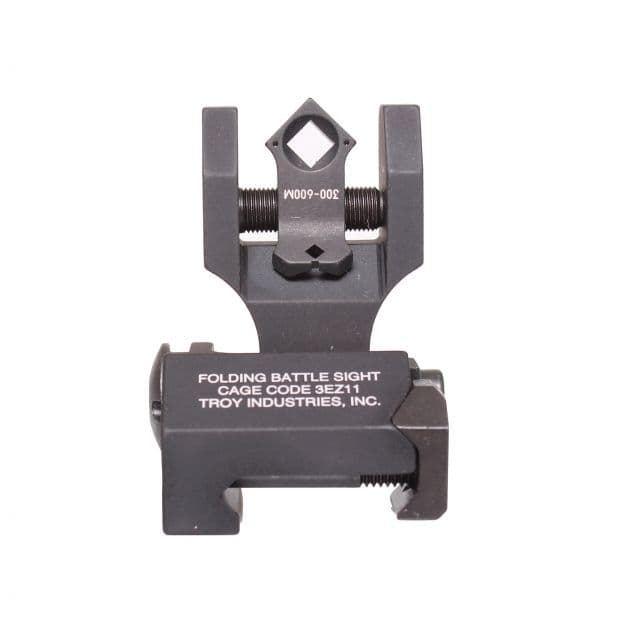 Troy Dioptic Apeture DOA Top Mounted Deployable Rear Sight for AR-15 Black