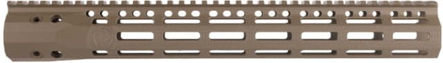 DEMO Troy Industries SOCC Gen 2 Free Float M-LOK Handguard AR-15 Aluminum Battle Rail FDE 15.125in SRAI-SR1-15FT-G2